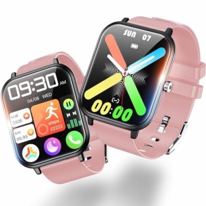 スマートウォッチ Bluetooth5.3  活動量計 超薄型 iPhone/アンドロイド対応 Smart Watch 着信/メッセージ通知 IP68防水 スポーツウォッチ