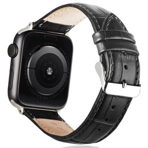 (Ｘｒｅｉｓｉ) コンパチブル Apple Watch 用バンド 40mm&41mm 本革/ビジネス用 交換ベルトピンバックル Apple Watchシリーズ 9/8/7/6/5/