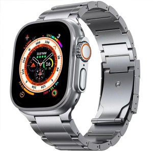 コンパチブル apple watch バンド チタン製 軽量 丈夫 iWatch SE/Series Ultra2 Ultra 9 8 7 6 5 4 3 2 1対応 38mm 40mm 41mm 42mm 44mm 