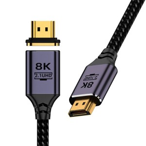 NFHK 磁気コネクター 8K Type-A HDMI 2.1 オス - ストレートオス ビデオケーブル ノートパソコン HDTV 100cm, HD-043-1.0M