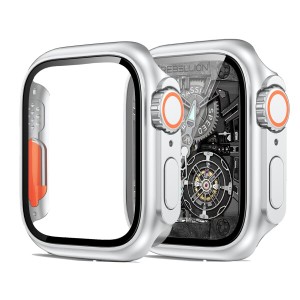 BUITFOU Apple Watch カバー Series 9/8/7 41mm 対応 アップルウォッチ用 ケース と互換性があり 数秒で Ultra Apple Watch ケース対応 