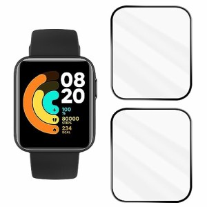 2枚液晶フィルム】Xiaomi Redmi Watch 3 Active ガラスフィルム 国産旭硝子AGC素材 ピクセル7A 保護フィルム 【 硬度9H 国産旭硝子AGC素