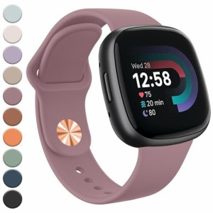 (YGTBSR) コンパチブル Fitbit Versa 4 バンド、Fitbit Versa 3 バンド、Fitbit Sense 2 バンド、Fitbit Sense バンド 防水性と 交換ベル