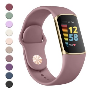 ベルト for Fitbit Charge6 ベルト Charge6 バンド Charge5 ベルト Fitbit Charge5 バンド, 交換ベルト シリコン交換バンド 柔らかい チ