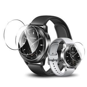 対応 Xiaomi Watch S3 ガラスフィルム フィルム 強化ガラス 日本旭硝子製素材 Xiaomi Watch S3 用 保護フィルム カバー ケース 高透過率 