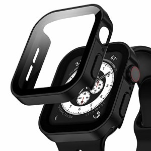 Singiuzoo Apple Watch 用 防水ケース 45mm 44mm 41mm 40mm アップルウォッチ ケース 3D直角エッジデザイン 保護 アップルウォッチ Serie