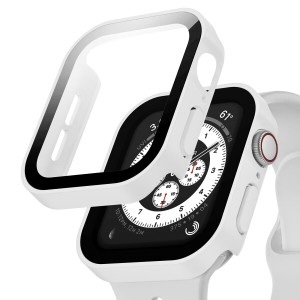 Singiuzoo Apple Watch 用 防水ケース 45mm 44mm 41mm 40mm アップルウォッチ ケース 3D直角エッジデザイン 保護 アップルウォッチ Serie