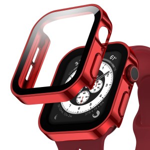 Singiuzoo Apple Watch 用 防水ケース 45mm 44mm 41mm 40mm アップルウォッチ ケース 3D直角エッジデザイン 保護 アップルウォッチ Serie