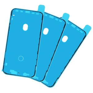 3枚 for iphone XR OEMオリジナルLCDスクリーン粘着ストリップ 、防水テープ パネル交換修理用 液晶パネル交換 ステッカー 防水 フレーム