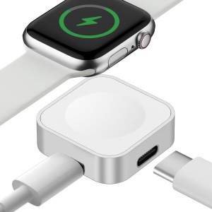 コンパチブル Apple Watch磁気充電器アダプタで、USB-C型またはiPhone電源ケーブルを繰り返し使用でき、コンパチブル iWatch Ultra のポ