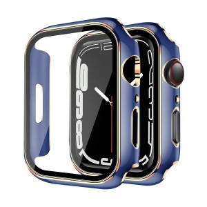 YUGYUG for Apple Watch Series SE2/SE/6/5/4 44mm ケース アップルウォッチSE2/SE/6/5/4 44mm ケース PC素材 光沢式 アップルウォッチ 