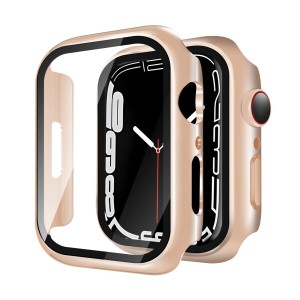 YUGYUG for Apple Watch Series SE2/SE/6/5/4 44mm ケース アップルウォッチSE2/SE/6/5/4 44mm ケース PC素材 光沢式 アップルウォッチ 