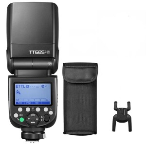 GODOX TT685II-N ニコンカメラ用オンカメラTTLフラッシュ、1 / 8000s高速同期、クイックリリースロック、TCMインスタント変換、GN60手動