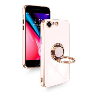 iPhone SE2 iPhone SE3 iPhone 7 iPhone 8 ケース リング付き 耐衝撃 カバー 車載ホルダー スタンド機能 アイフォンSE2 スマホケース TPU