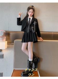入学スーツ パンツスーツ 女の子 スカートスーツ 入学式 卒業式 かっこいい 韓国 子供服 女の子 セットアップ キッズ 発表会 スーツ 結婚
