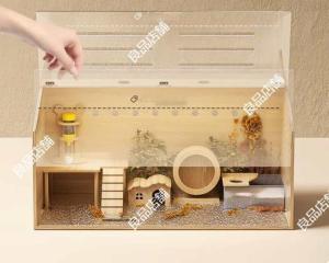新品未使用 木製ケージ ハリネズミ ハムスター 小動物 カスタム