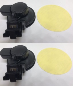 GPS対応 ドライブレコーダー 吸盤型取付マウント ２個セット TX-07C TX-09アルファ専用 ドラレコ