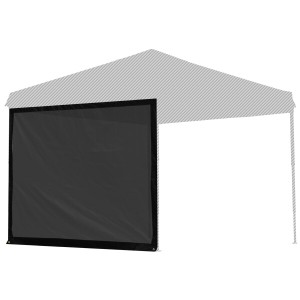 FIELDOOR サイドシート(横幕) タープテント 2.5×2.5m専用(サイドシートのみ) スチール製・アルミ製共通(G03モデル) (スクリーンタイプ/