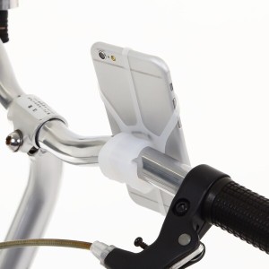 J-Vesta 自転車 スマート ホルダー 固定 スタンド シリコン タイプ iPhone7 柔軟性