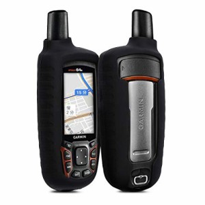 kwmobile 対応: Garmin GPSMAP 64 / 64s / 64st ケース - GPS ナビ シリコン 保護ケース 黒色