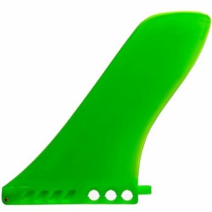 ソフトフレックス 23cm センターフィン Safety Flex Soft 9" for ロングボード SUP サーフボード パドルボード 用 saruSURF (グリーン (