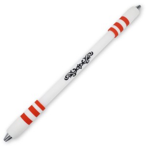 ペン回し専用ペン 改造ペン ペン回し やりやすい 選べるカラー (レッド)