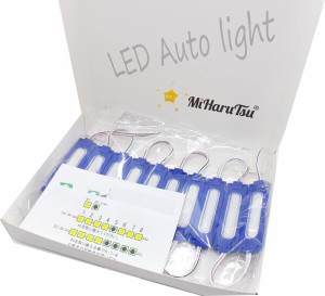 MiHaruTsu (ミハルツ) 24V LEDマーカーランプ球 LED ライト マーカー ランプ 球 トラックサイドマーカーダウンライト マーカー球 20ピー