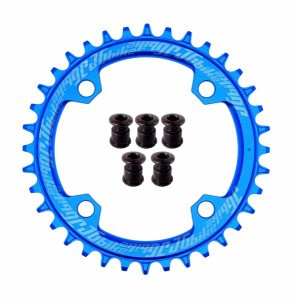 Jgbike ラウンドオーバルチェーンリング 104mm BCD chainring 30T 32T 34T 36T 38T 8 9 10 11 12スピード MTB XCトレイルe-バイクファッ