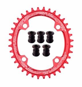 Jgbike ラウンドオーバルチェーンリング 104mm BCD chainring 30T 32T 34T 36T 38T 8 9 10 11 12スピード MTB XCトレイルe-バイクファッ