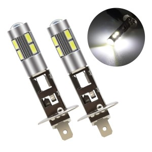 Aoling フォグランプ LED H1 12V LEDバルブ LEDヘッドライト H1 車用 ファンレス 高輝度耐久 ノイズレス 360度発光 高速放熱 コンパクト 