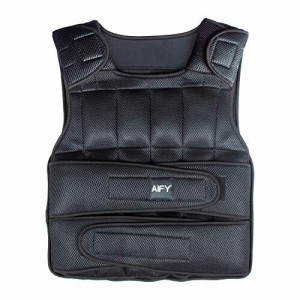 AIFY ウエイトベスト ウエイトジャケット 重量調節可 パワーベスト 加重ベスト パワージャケット 重り 食い込み防止の肩パッド付き 筋ト