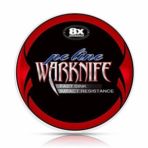 Warknife PEライン 8編 釣り糸 1000m 超強力 高感度 耐磨耗 低伸度 釣りライン 釣糸 マルチカラー