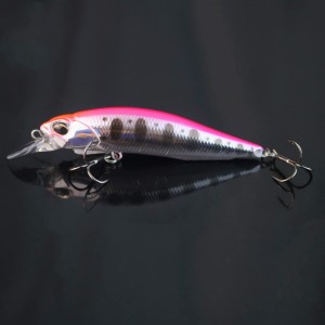 スローシンキングミノー 82mm/9g シーバスミノー ヒラメルアー 渓流/淡水/海釣り Sinking Minnow