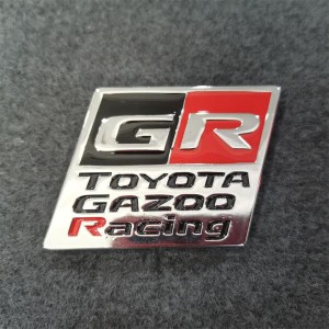 TOYOTA トヨタ GR Sport ステッカー ロゴ オートバイガスタンクステッカー エンブレム バッジ 装飾 亜鉛 レーシングウィングデカール 社