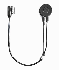 Bluetooth 4.1メルセデス用カーアダプター、MB AMI MDI MMIワイヤレスインカーオーディオレシーバー音楽インターフェース、3.5 mm AUX US