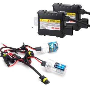 1セット55W DC 12V H3 12000KキセノンHIDキットキセノン電球ランプデジタルバラスト車のヘッドライト