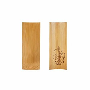 筆置き 書道具 文鎮 天然竹を原料とする 竹彫菊 細工が細かい 使いやすく清潔