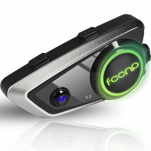 FCCNP バイクインカム Bluetooth 5.0 ２人同時通? 無線機バイクいんかむ 連続20H時間通話 IP67防水 ヘルメット用インカム 音楽共有 自動