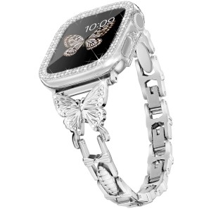 (Daturus) 互換 Apple Watch バンド AppleWatchケース付き Apple Watch series 6 SE 5 4 対応 アップルウォッチ ベルト 女性向け お洒落