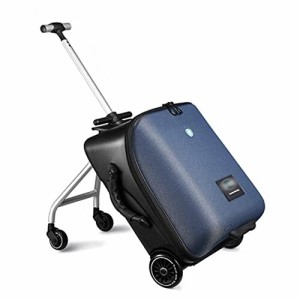 (Dudode) 子供用スーツケース乗れる キッズキャリーケース ラゲッジ キャリングケース 乗れ るトラベルケース 搭乗 子供用のカートとして