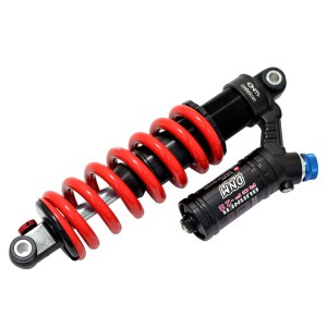 DNM BURNER-RCP2S MTB DH Bike Rear Shock 220mm 550 lbs, Red Coil Spring, ST2743