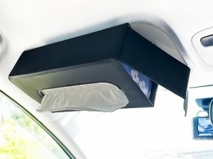 車用ティッシュケース 車  バイザー収納 ティッシュカバー Visor JAPAN