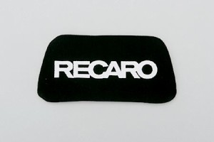 RECARO ヘッドパッド (ベロア) ブラック 黒