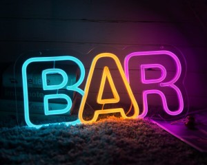 Kawlity ネオンライト サイン広告ネオン看板 LED ビール ネオンサイン 壁装飾ネオン管 バー クラブ レストラン パーティー サイン USB充