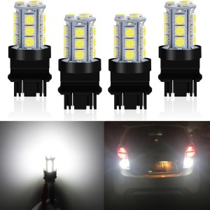 Alopee の非極性の二重 T25 LED の球根白い 3157 LED の球根 DC 12V 3057 T25 3147 3156 3158 3257 3457a のための LED の昼間の連続した