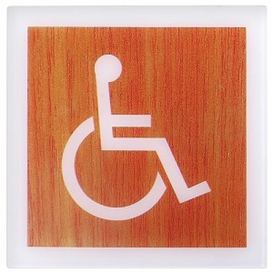トイレサイン トイレ 標識 トイレサインプレート お手洗い 表示 案内 男性 女性 おしゃれ (車椅子)