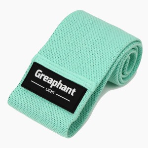 Greaphant グレファントトレーニング ゴム バンド 一本 単品 ゴム チューブ レジスタンス チューブ 布 ループ ベルト エクササイズ ワー