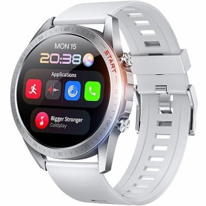 スマートウォッチ Bluetooth5.3 通話機能付き 腕時計 1.54インチ大画面 長持ちバッテリー IP68防水 Android iPhone対応 Bluetooth 通話 