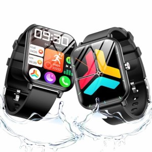スマートウォッチ Bluetooth5.3 活動量計 超薄型 iPhone/アンドロイド対応 Smart Watch 着信/メッセージ通知 IP68防水 スポーツウォッチ 