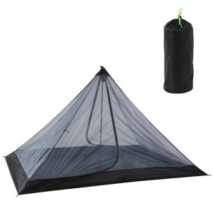 蚊帳 モスキートネット アウトドア 超軽量 メッシュテント ネットテント 1-2人用 ポータブル 折りたたみ式 キャンプテント